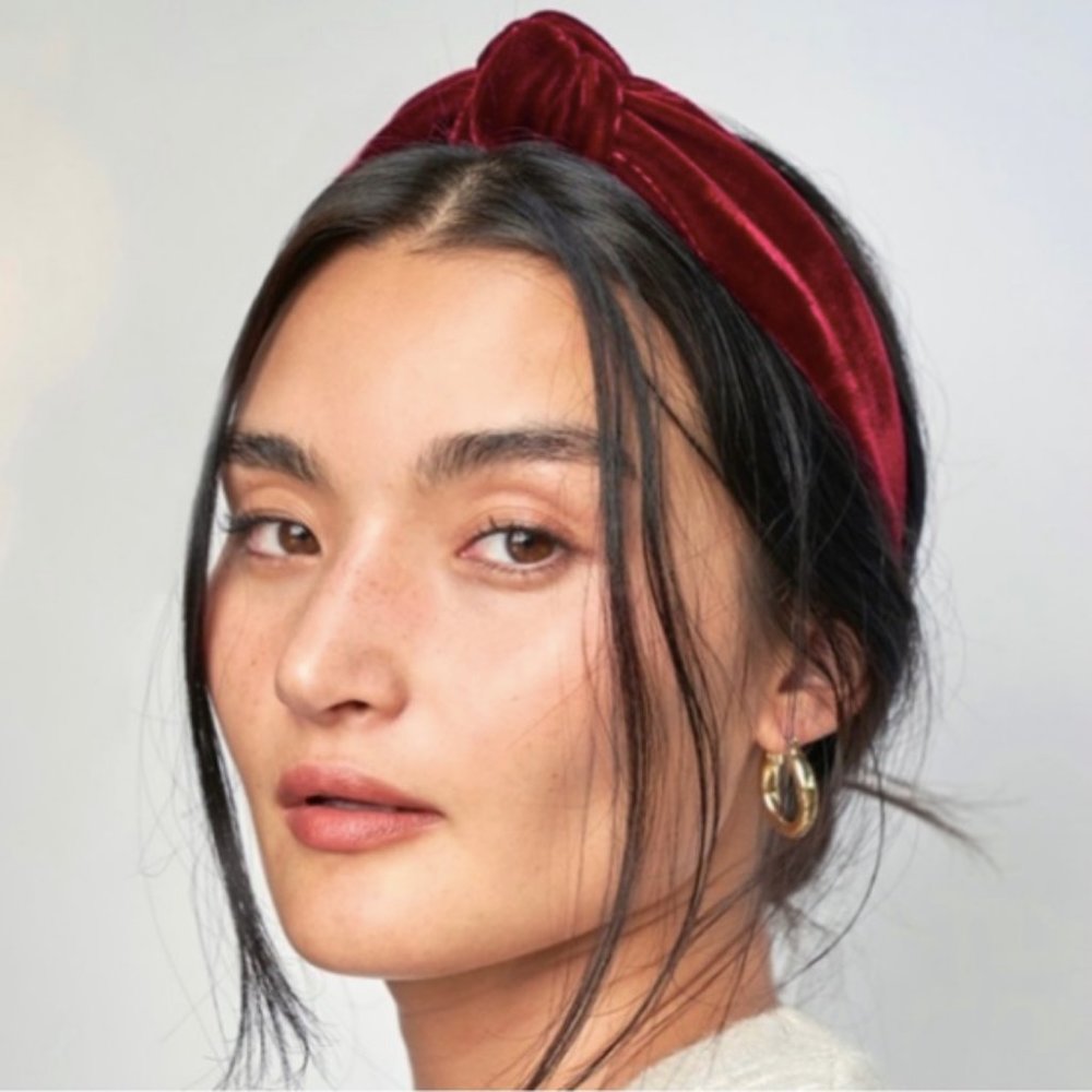 Lele Sadoughi velvet headband
